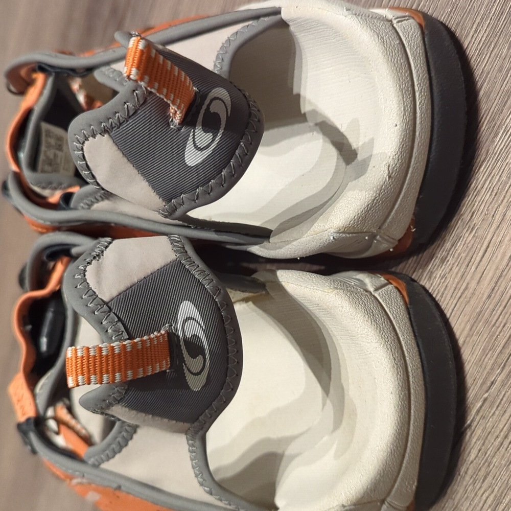 Men's Salomon Tech Revo Sport Sandals in Orange & Gray - Size 13 - Picture 8 of 10